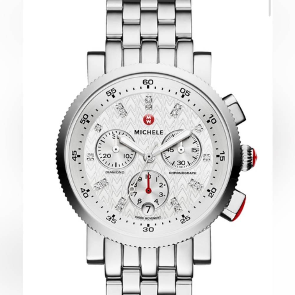 MICHELE Sport Sail 18 Diamond Dial (MW01N00A0980)